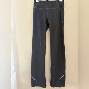 Athleta Gray Pants with Tan Accent